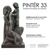 Pintér Galéria kiállítás 2024 Budapest. Nagy Sándor „KŐBŐL SZABADULT” című centenáriumi kiállítása
