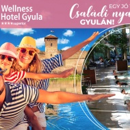 Előszezoni akciós wellness teljes ellátással, kedvezményes áron a Wellness Hotel Gyula szállodában