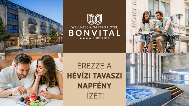 Bonvital Wellness & Gastro felnőttbarát szálloda Hévíz: Gasztronómia, wellness, gyógyászat